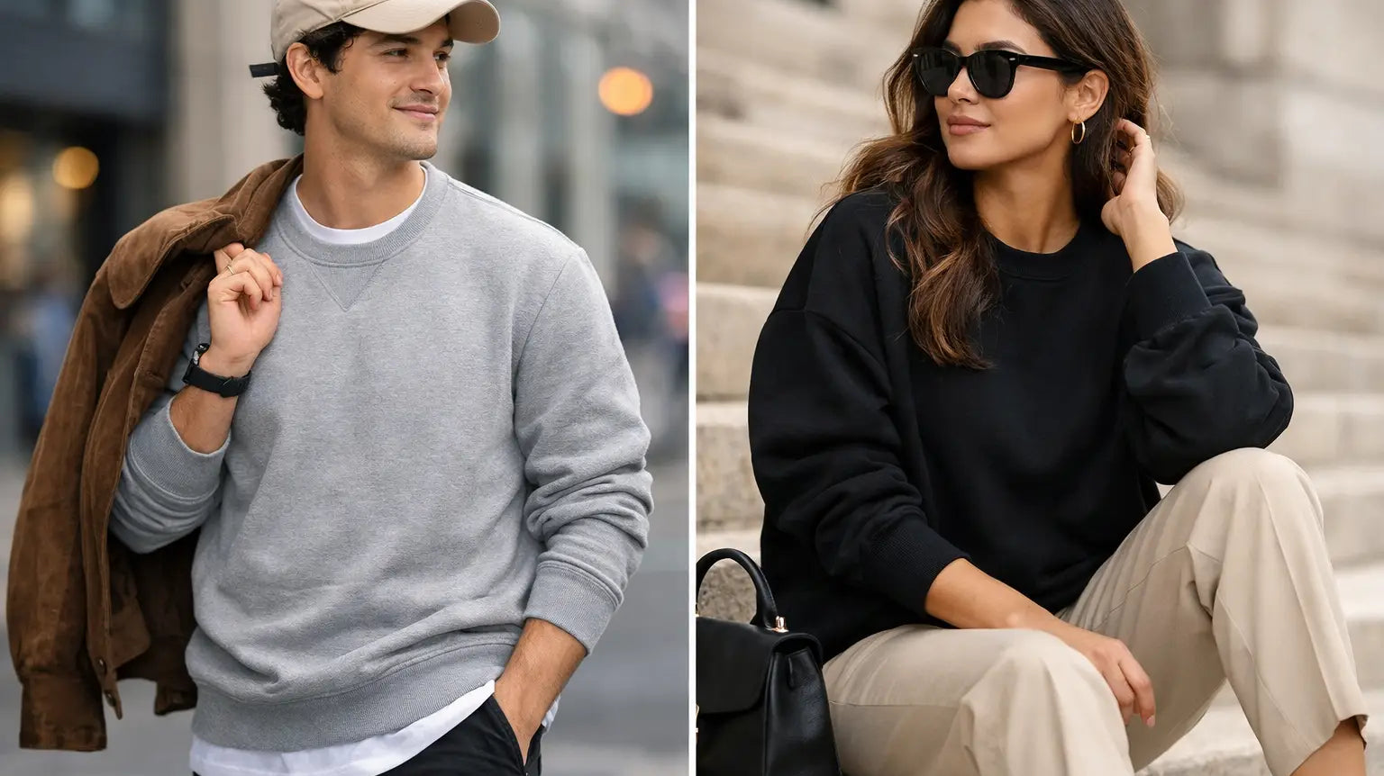 How to Wear Sweatshirts Stylishly