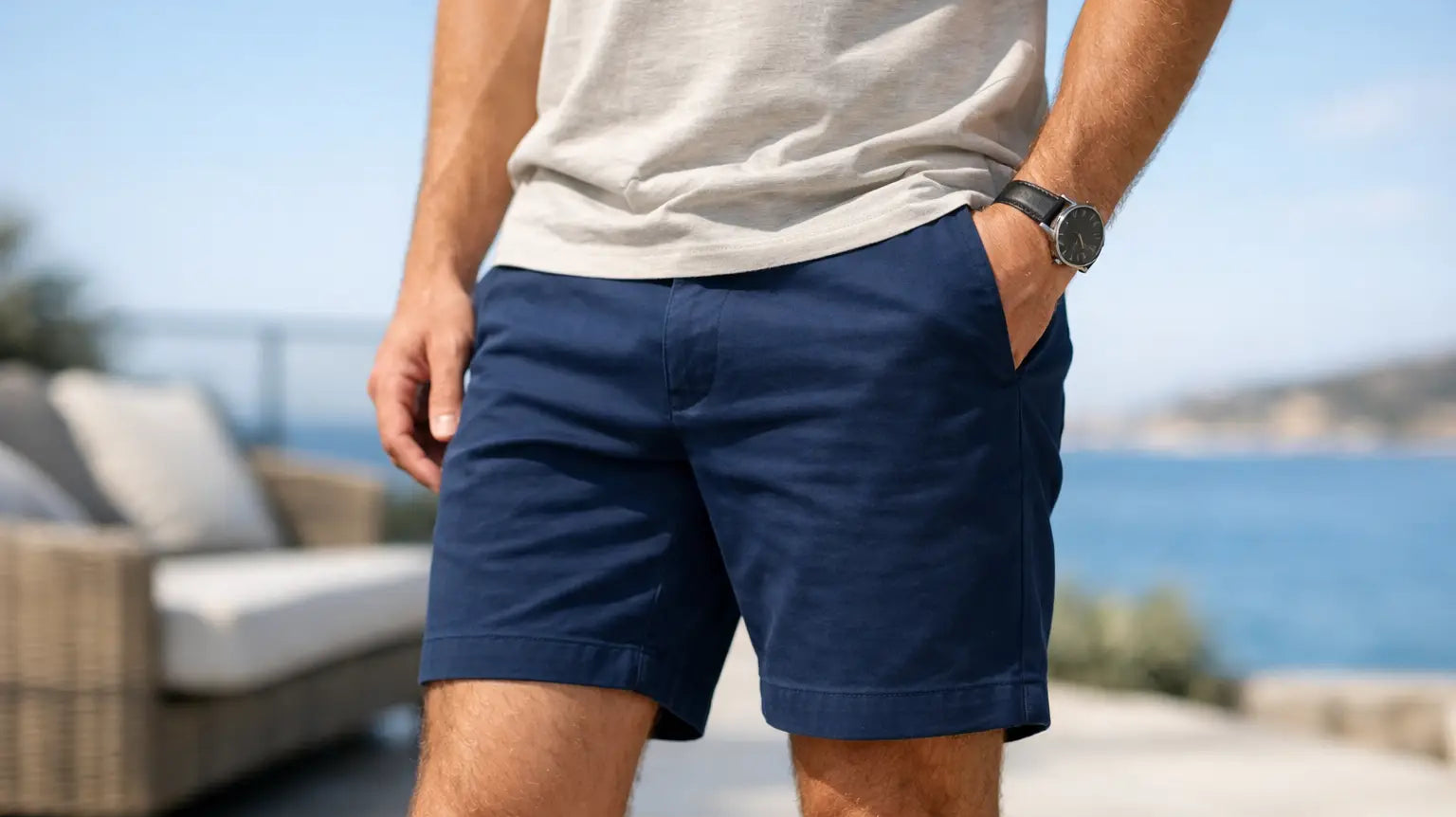 Men's Casual Shorts Fit That Looks Just Right
