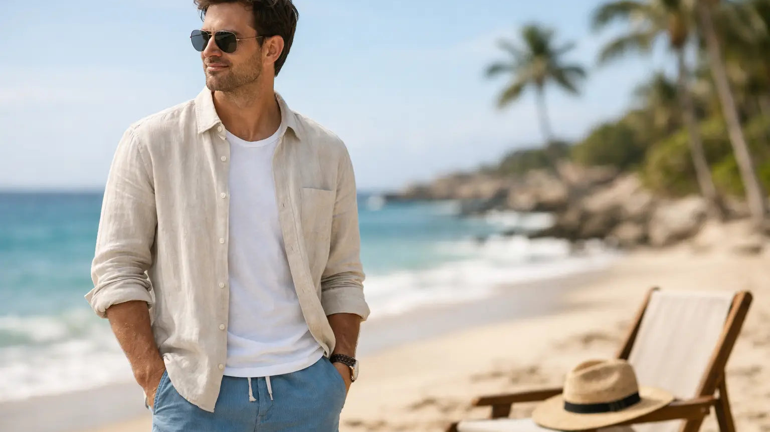 Men's Beach Casual Outfits That Always Work