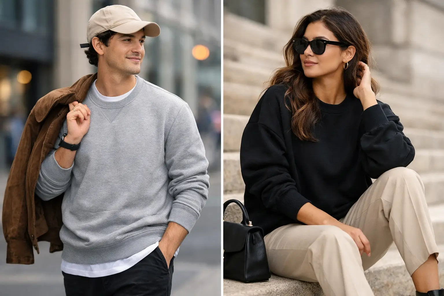 How to Wear Sweatshirts Stylishly