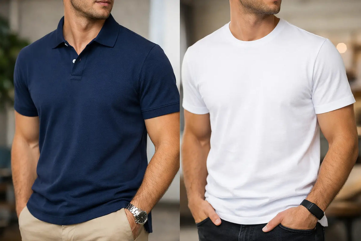 Polo Shirts Versus T Shirts for Easy Style