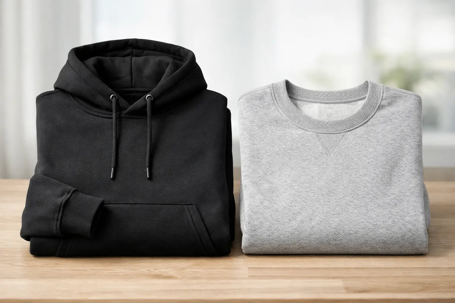 Hoodies vs Crewneck Sweatshirts