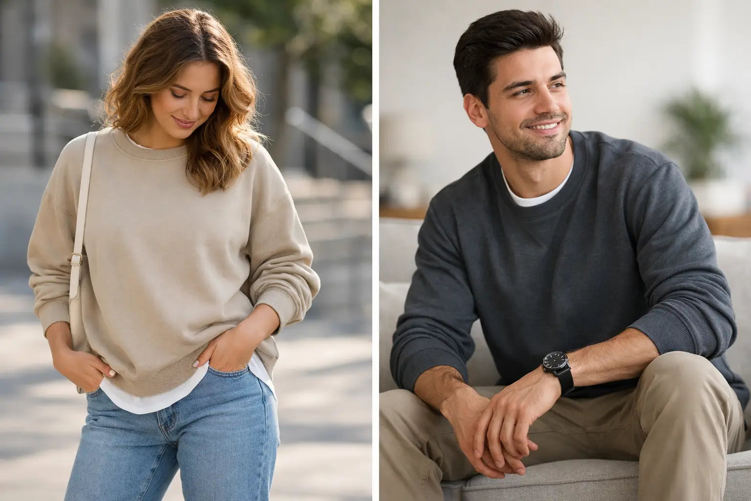 How to Style Sweatshirts Casually