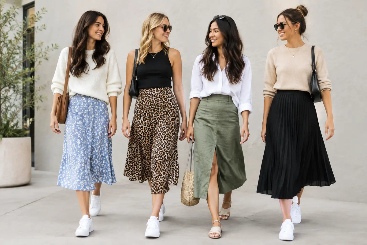 How to Style Casual Skirts for Every Easygoing Day